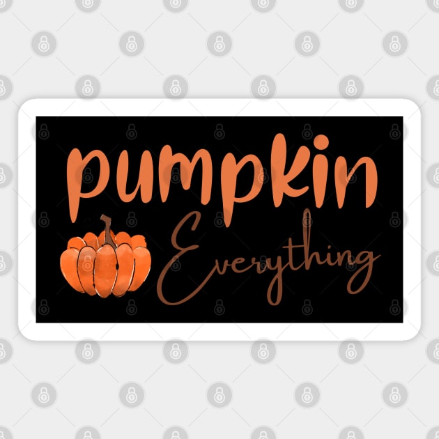 Pumpkin Everything Magnet by TsunamiMommy